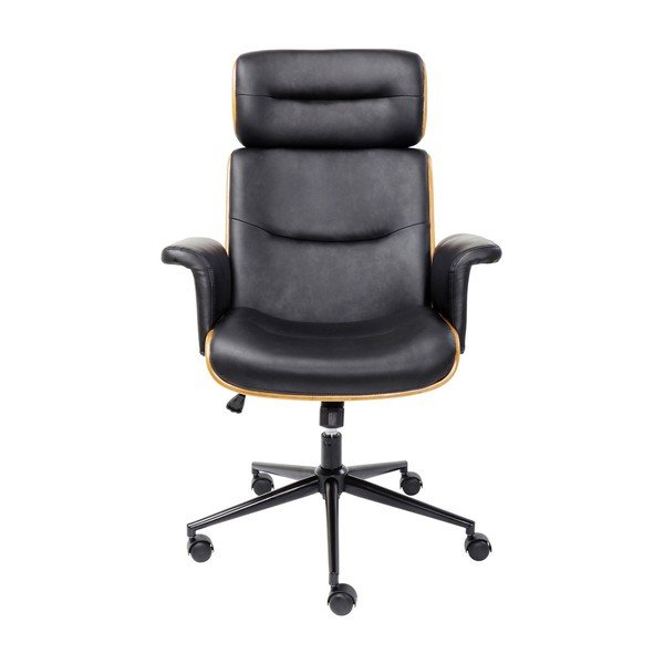 Sedia da ufficio nera Check Out - Kare Design-image-1