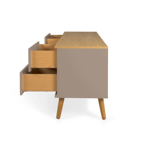 Tavolo TV marrone , 162 x 60 cm Dot - Tenzo-image-3