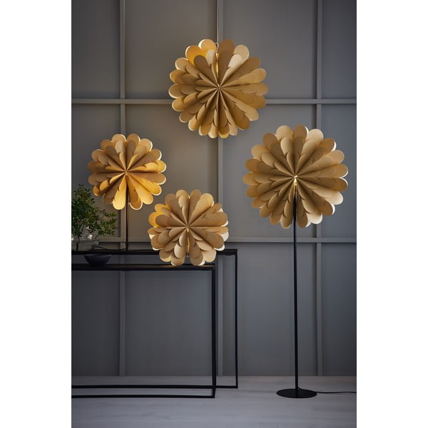 Decorazione luminosa con motivo natalizio in colore oro ø 45 cm Maravilla - Markslöjd-image-2