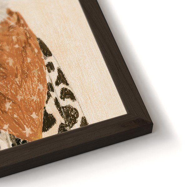 Dipinto stampato con cornice inclusa 30x40 cm Howdy Cat – Styler-image-4