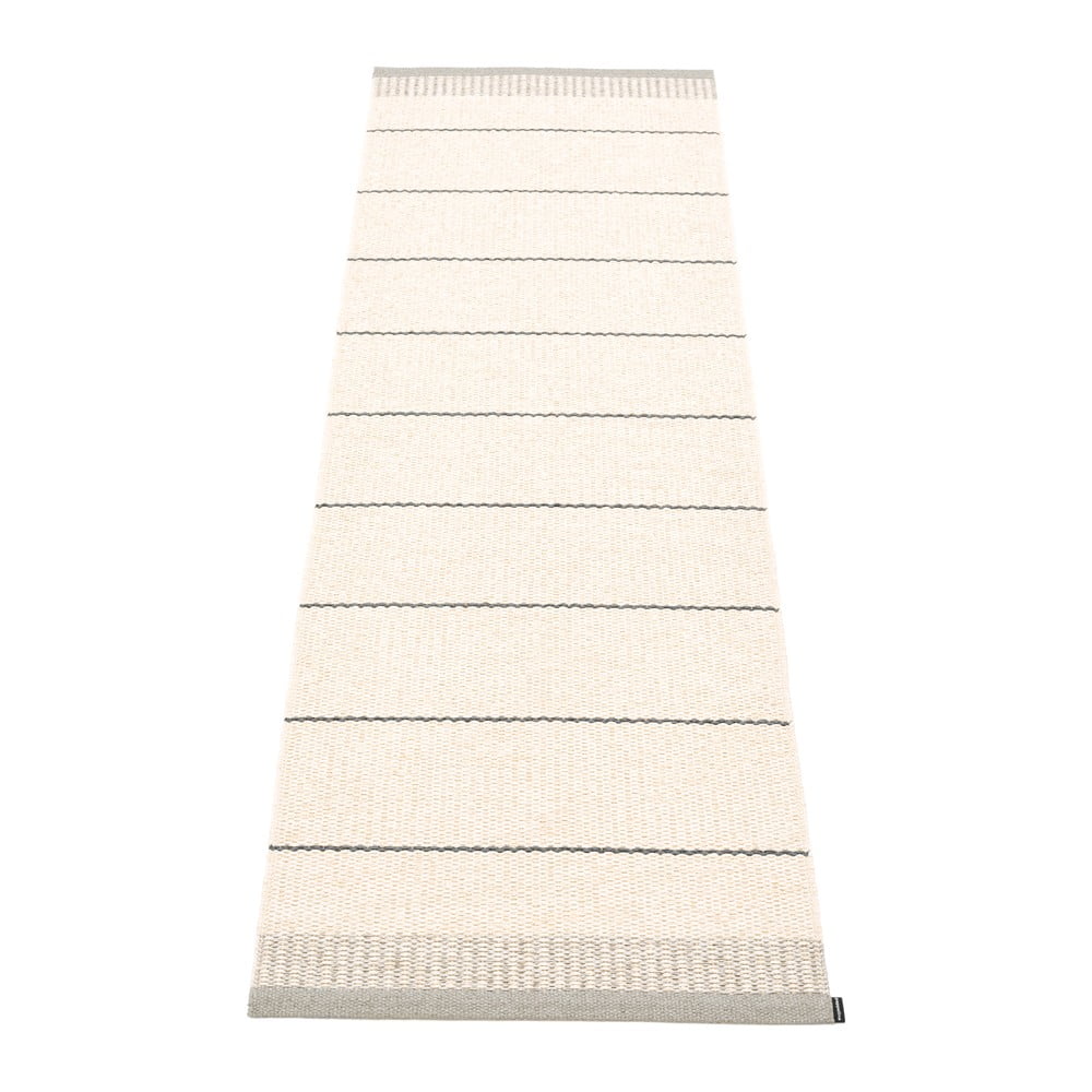 Passatoia da interno/esterno grigio chiaro/color crema 60x200 cm Belle Warm Grey – Pappelina | Tappeti per esterni