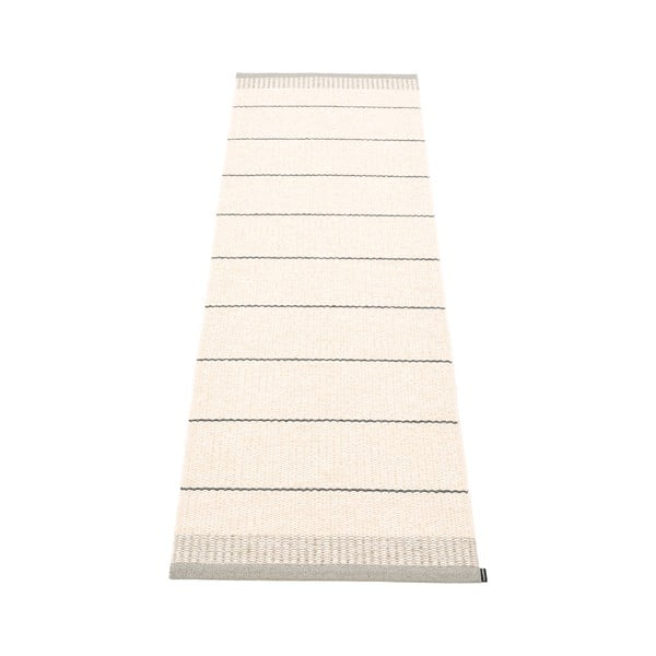 Passatoia da interno/esterno grigio chiaro/color crema 60x200 cm Belle Warm Grey – Pappelina