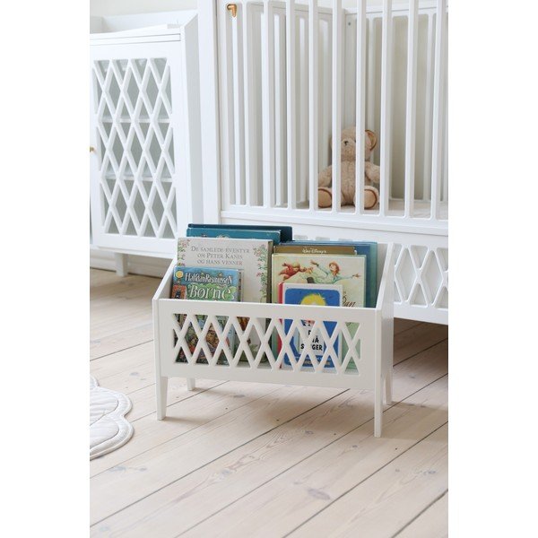 Libreria per bambini bianca 49x39,5x28 cm Harlequin – Cam Cam Copenhagen-image-1