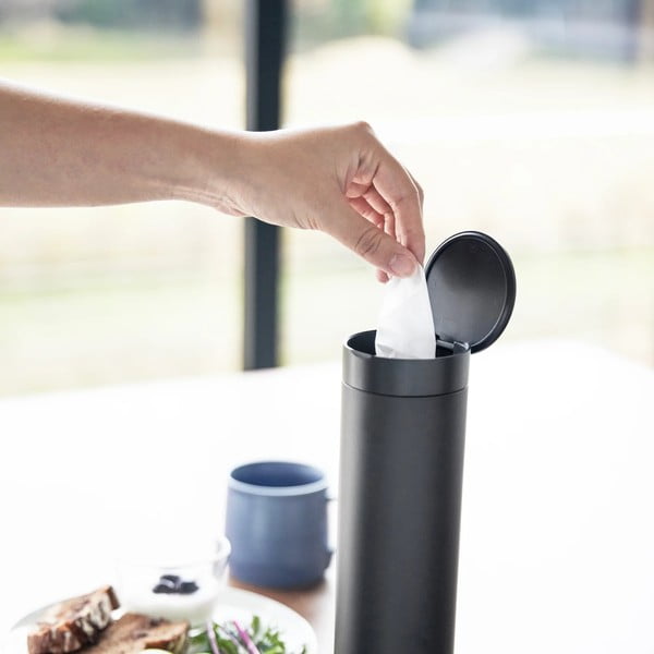 Portafazzoletti in metallo Tower – YAMAZAKI-image-2