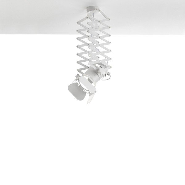 Apparecchio a sospensione con sistema a pantografo Extension Bianco - Tomasucci-image-1