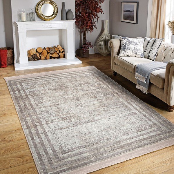 Tappeto beige 120x180 cm - Mila Home-image-1