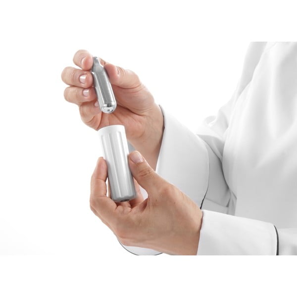 Bottiglia per panna montata in alluminio nero, 500 ml Kitchen Line - Hendi-image-2