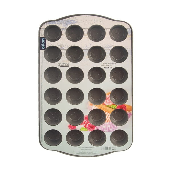 Stampo da forno in metallo per muffin 26x42 cm Grande – Orion-image-3