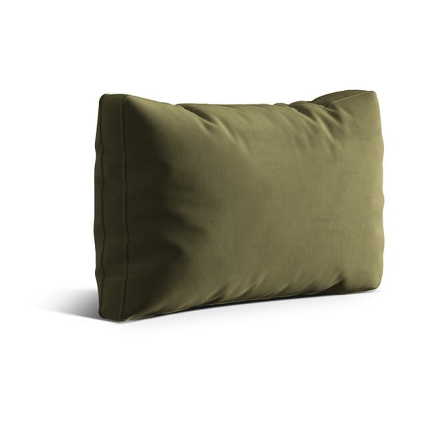 Cuscino per divano verde con rivestimento in velluto Kemi – Cosmopolitan Design-image-1