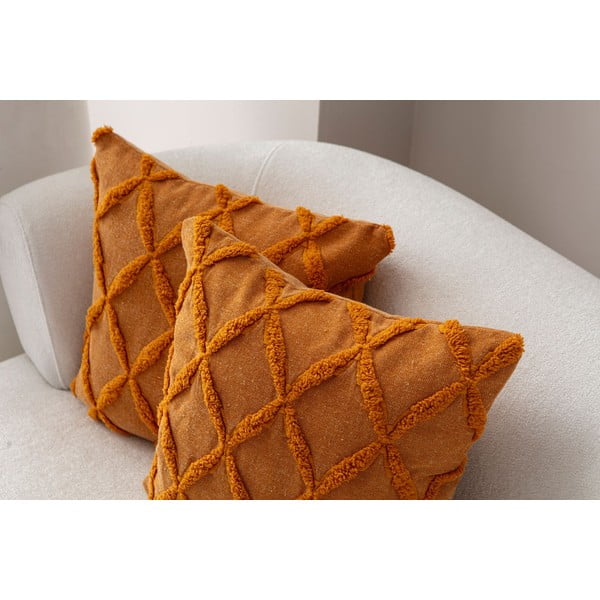 Federe decorative in set 2 pz 43x43 cm Tuffet – Mioli Decor-image-2