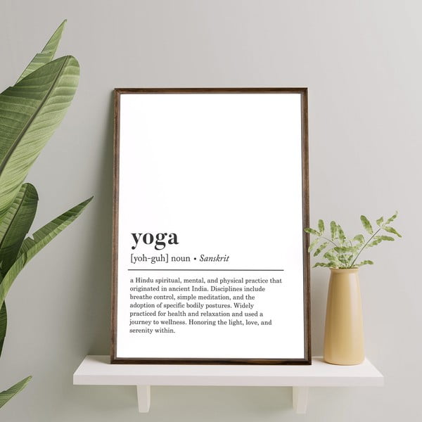 Dipinto 50x70 cm Yoga – Wallity-image-2