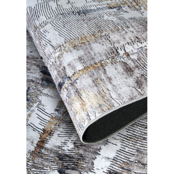 Tappeto grigio chiaro 160x230 cm Malard Anthracite Gold - Elle Decoration-image-3