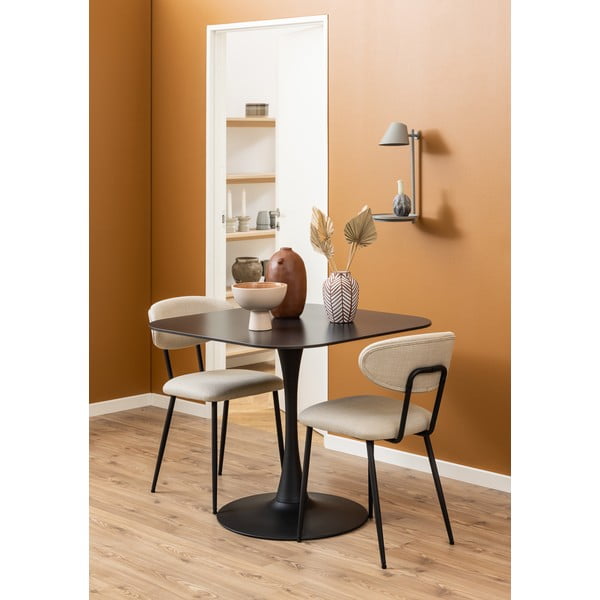 Sedie da pranzo color crema in set di 2 Denise - Actona-image-2