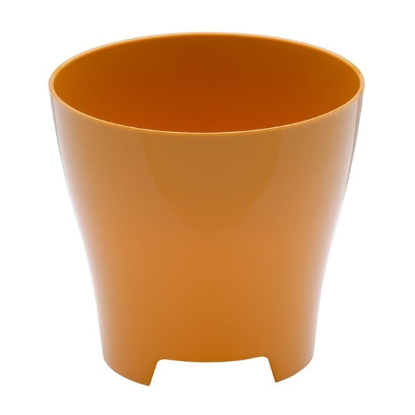 Vaso arancione e giallo Luna Honey, ø 17,9 cm - Plastia