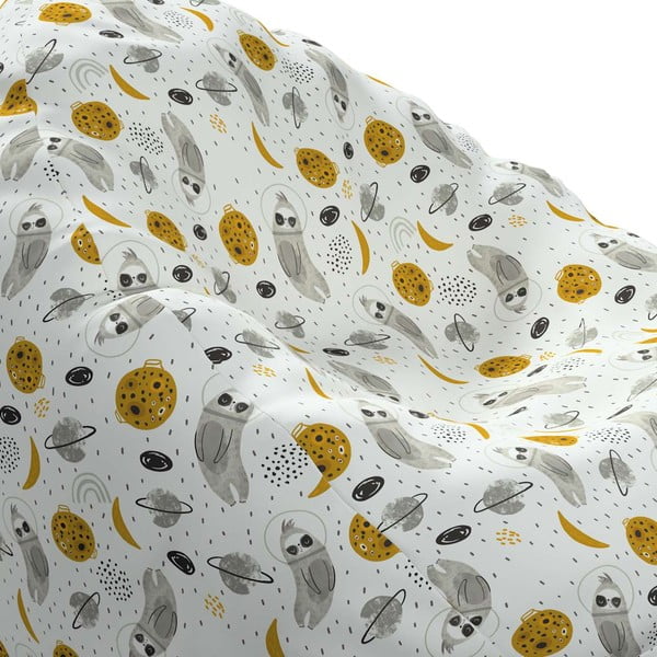 Borsa da salotto grigia per bambini Magic - Yellow Tipi-image-1