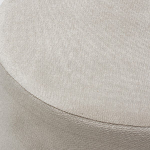 Pouf Balcab Home Ronda bianco panna Asmara - Artie-image-2