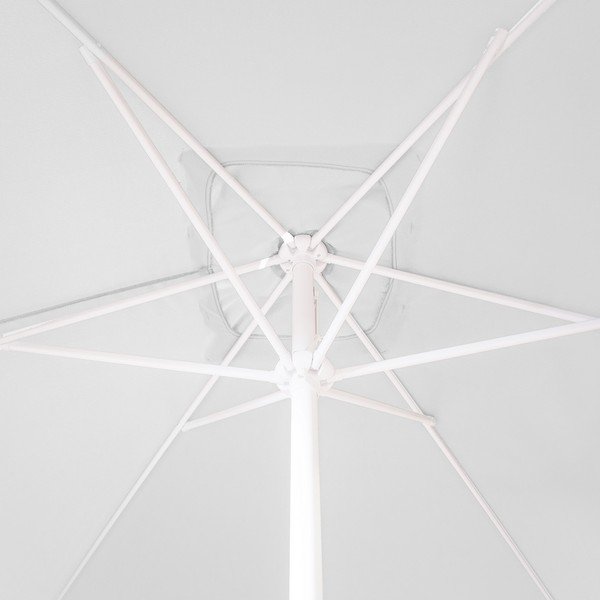 Ombrellone bianco ø 300 cm Alba - LDK Garden-image-1