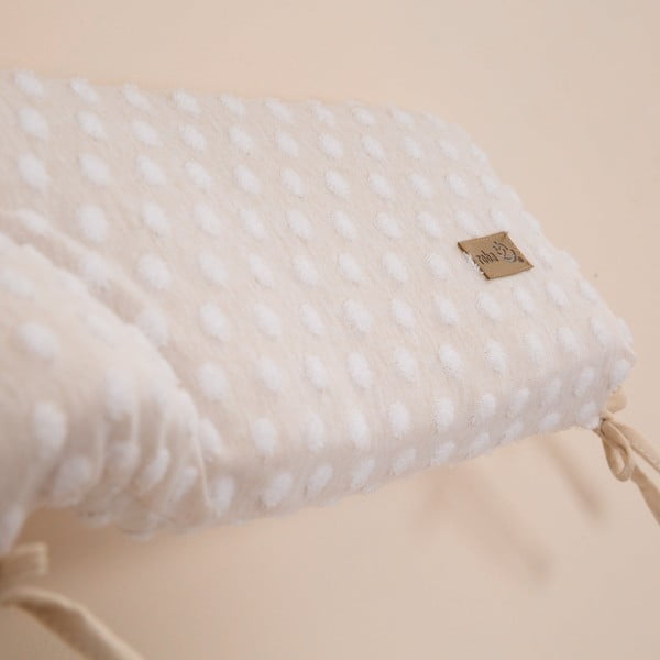 Paracolpi beige in misto cotone 170 cm Frosty Almond – Roba-image-3