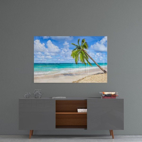 Pittura su vetro Beach - Insigne-image-1