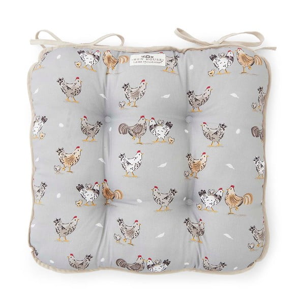 Cuscino per sedia in cotone 36x34 cm Hen House – Cooksmart ®