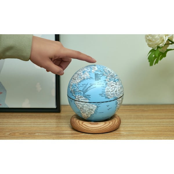 Mappamondo ø 13 cm Atlas LED – Gingko-image-3