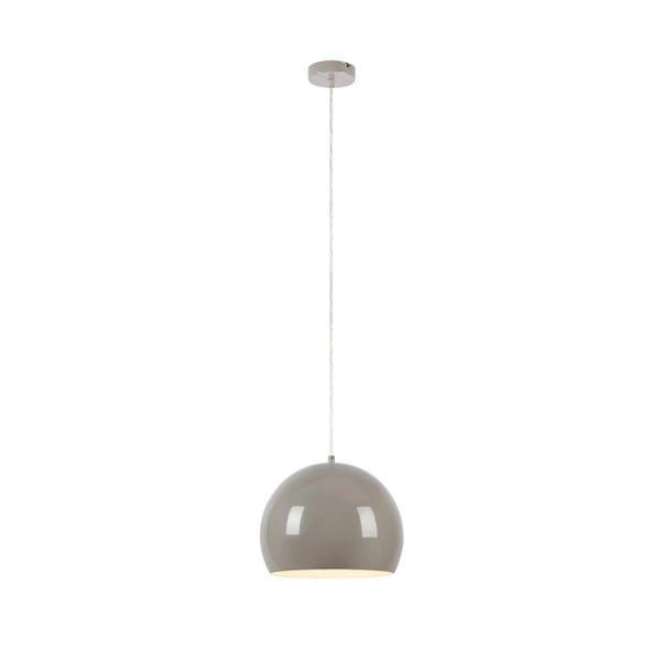 Lampadario greige con paralume in metallo ø 28 cm Pop – Markslöjd