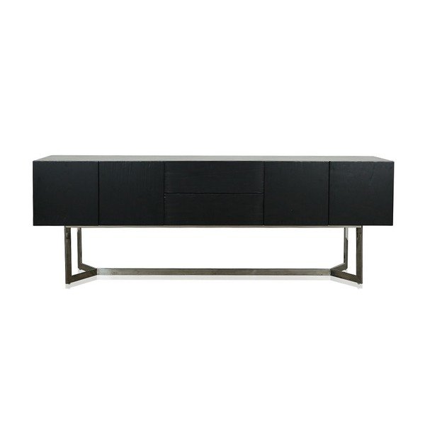 Cassettiera nera Rochefort - Canett-image-2