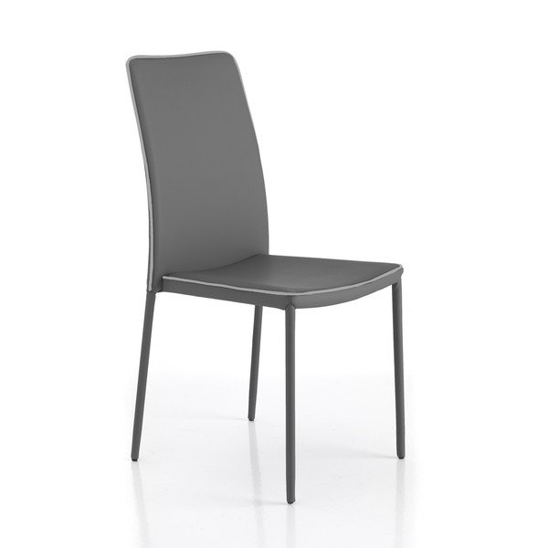 Sedie da pranzo grigie in un set di 2 Kable - Tomasucci