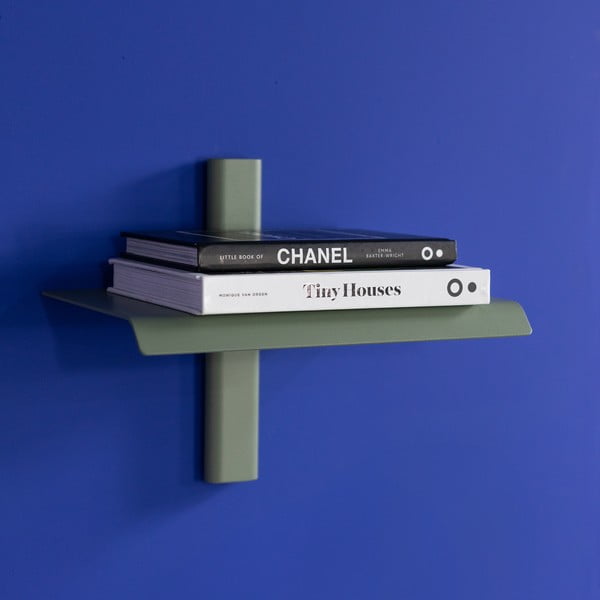 Mensola verde polveroso in metallo 28 cm Hola – Spinder Design-image-1