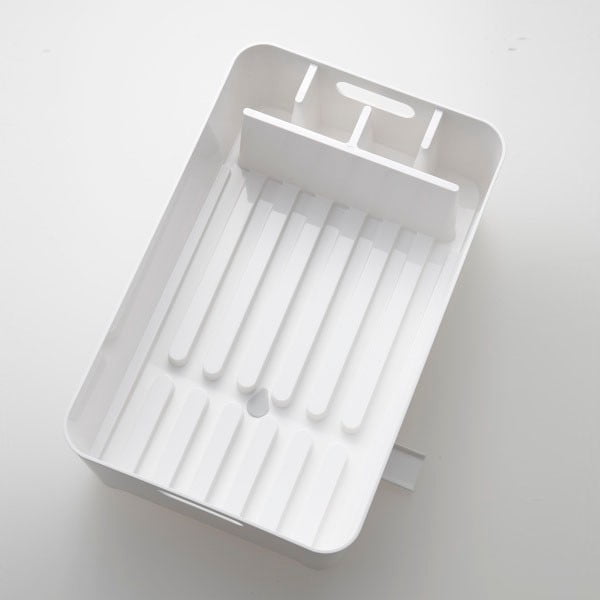 Scolapiatti bianco Tower - YAMAZAKI-image-1