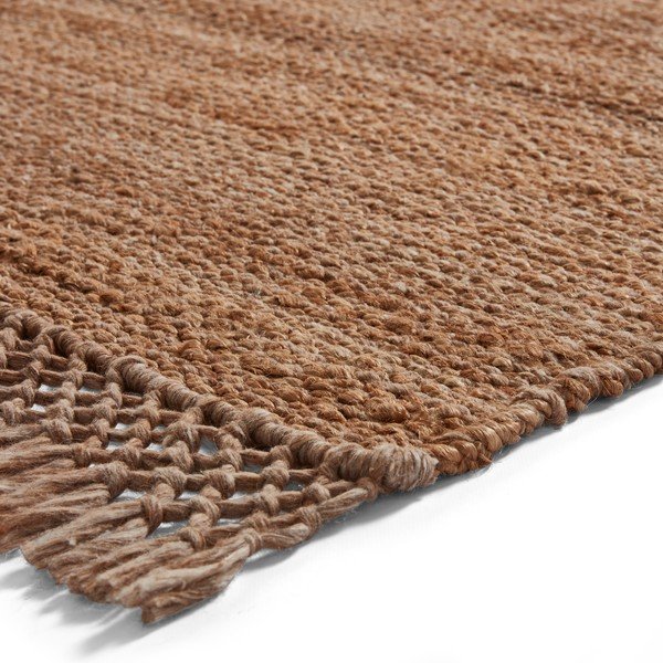 Tappeto di colore naturale in iuta tessuto a mano 150x230 cm Bazaar – Think Rugs-image-4