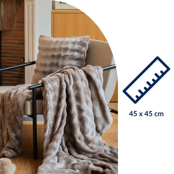 Cuscino decorativo in micropile 45x45 cm Wave – Tiseco Home Studio-image-4