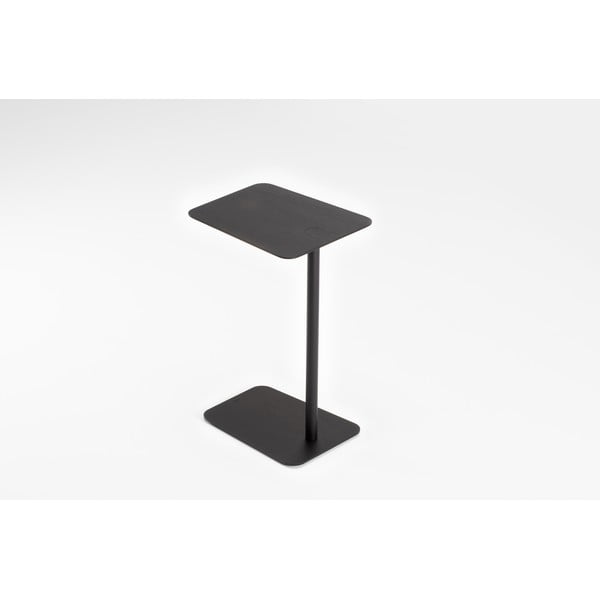 Tavolo portaoggetti in metallo 42x34,6 cm Loop - Gazzda-image-4