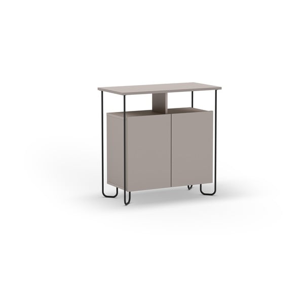 Mobile grigio-beige 80x80 cm Dilly - Marckeric-image-1