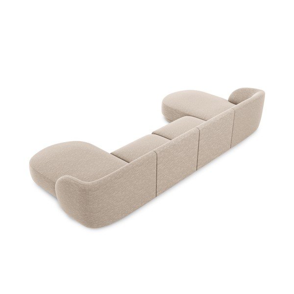 Divano angolare beige Miley - Micadoni Home-image-4