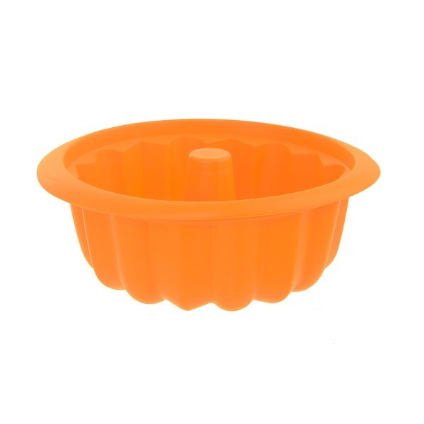 Oranžová silikonová forma na pečení Orion Cake