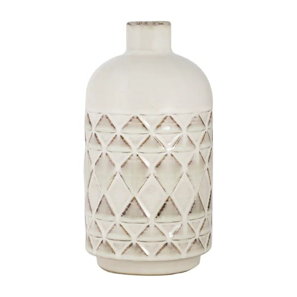 Vaso in ceramica crema Inlay - Villa Altachiara