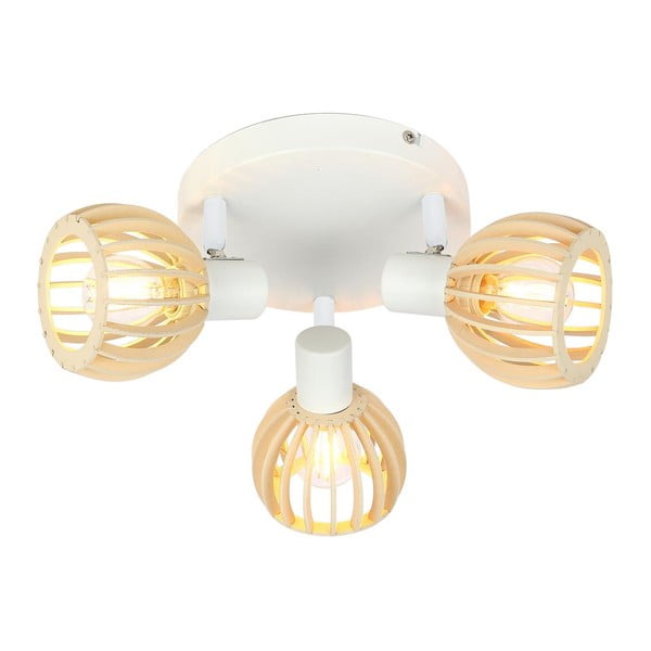 Lampada da soffitto in colore bianco-naturale ø 10 cm Atarri - Candellux Lighting