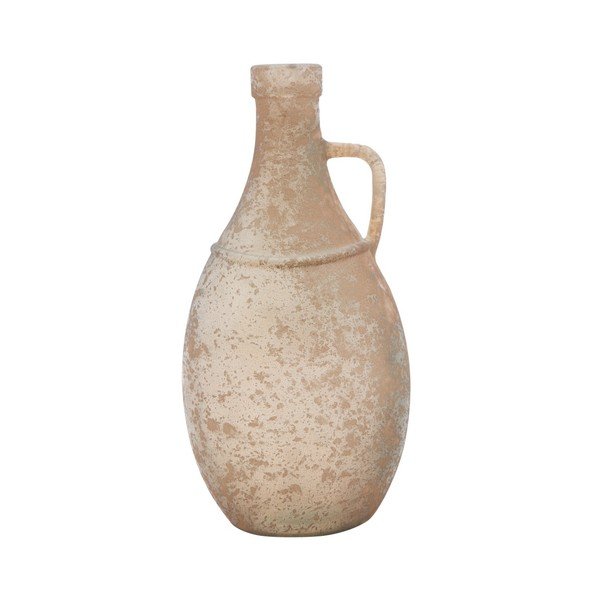 Vaso in vetro riciclato beige Roma, ⌀ 12,5 cm - Mauro Ferretti-image-3