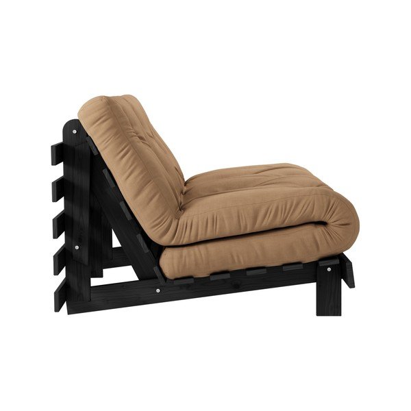 Divano letto marrone 140 cm Roots - Karup Design-image-4