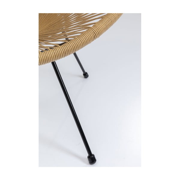 Poltrona marrone chiaro Acapulco - Kare Design-image-2