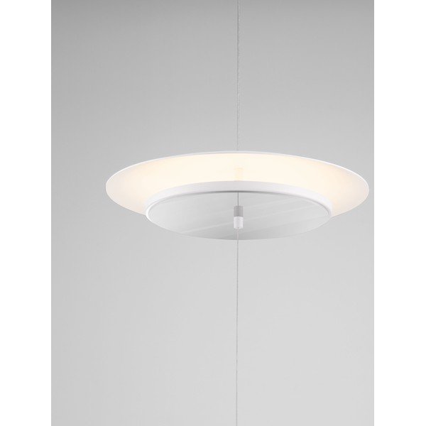 Lampada da terra LED bianco opaco in alluminio con intensità regolabile (altezza totale 330 cm) Olos – Nova Luce-image-2