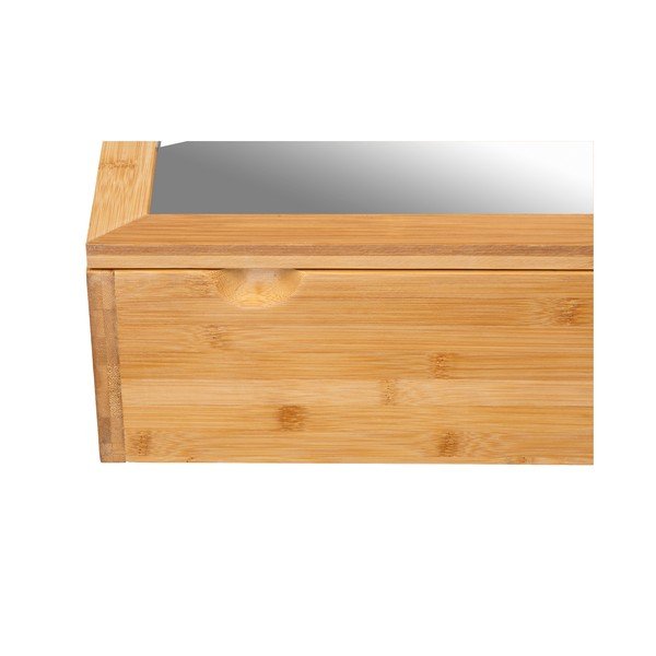 Mobile da bagno in legno di bambù con specchio Bambusa - Wenko-image-1