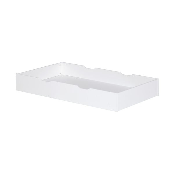 Cassetto bianco sotto il letto dei bambini 70x140 cm White Junior - Flexa