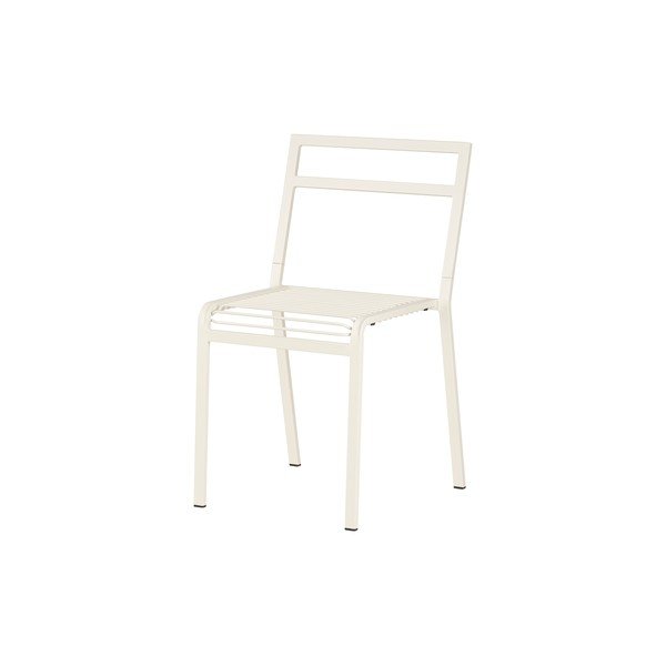 Sedia da esterno beige in metallo Oto – noo.ma