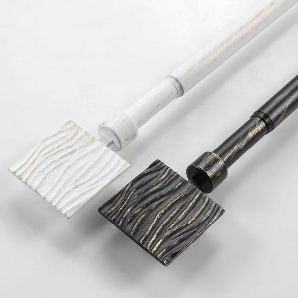 Mantovana estensibile in metallo 120 - 210 cm Tempo - douceur d'intérieur-image-3