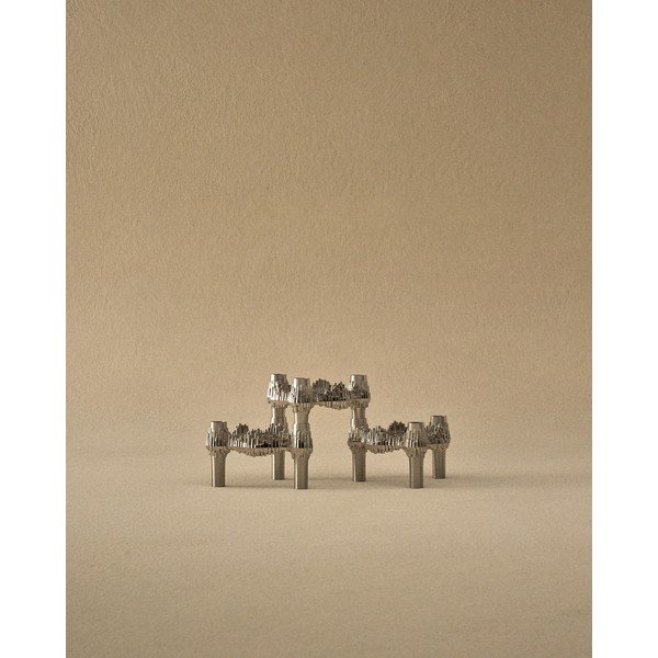 Portacandele in set in metallo 3 pz Quist – STOFF Nagel-image-1