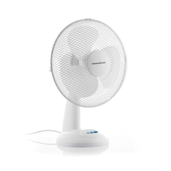 Ventilatore da tavolo bianco, ø 30 cm - InnovaGoods