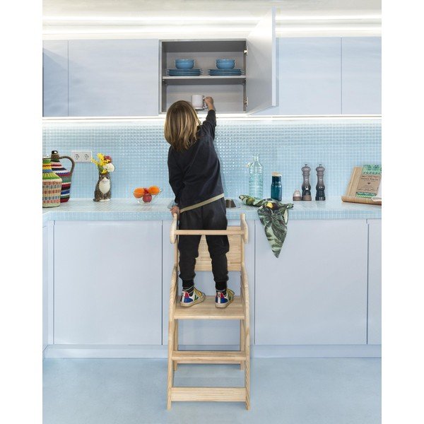 Sedia per bambini in pino massiccio Giraffe - Little Nice Things-image-2