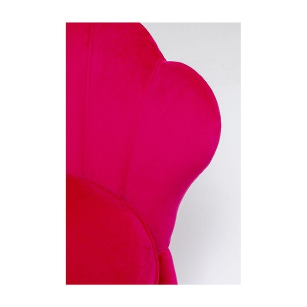Sedia ad acqua in velluto rosa Lily - Kare Design-image-4